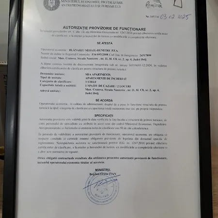 Apartament Mia Craiova